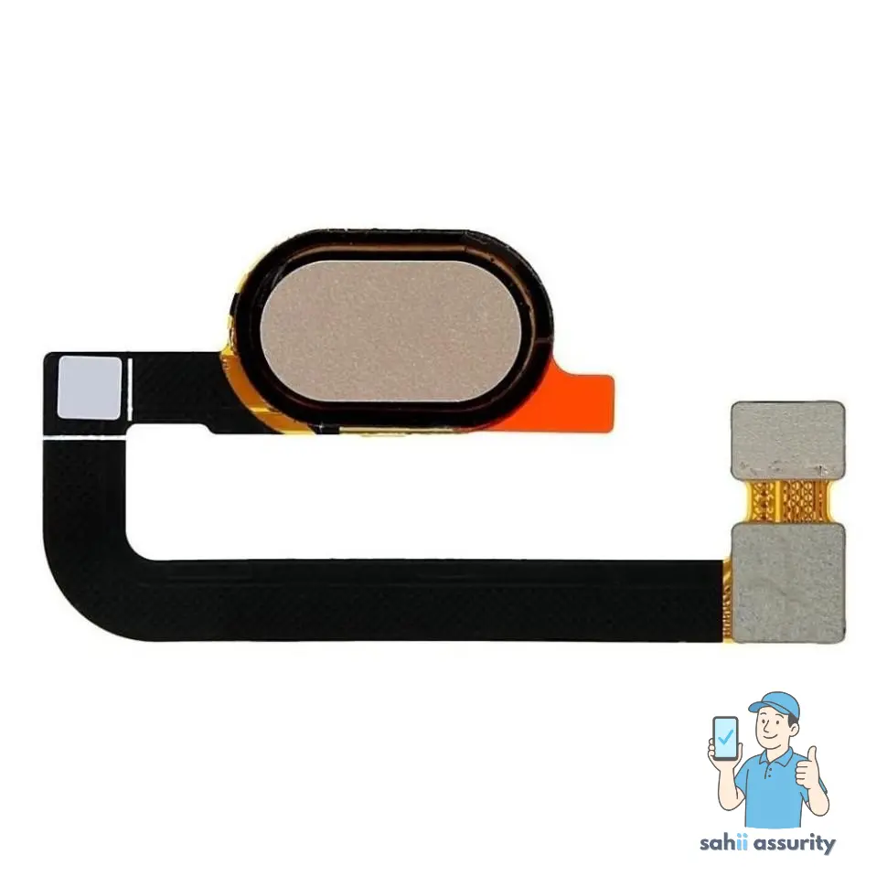 Fingerprint Sensor with Flex Cable for Motorola Moto G5S Plus Gold thumbnail
